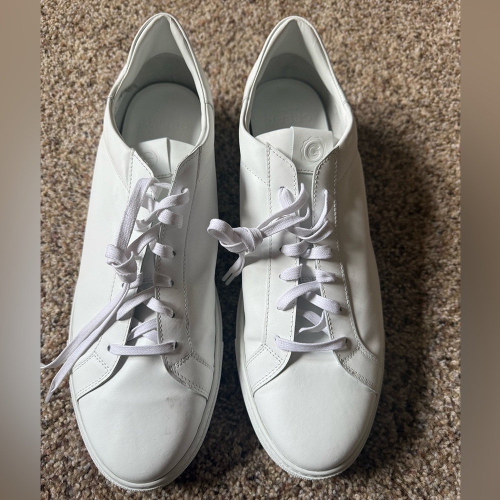 Greats White Leather Italian Sneakers for Men